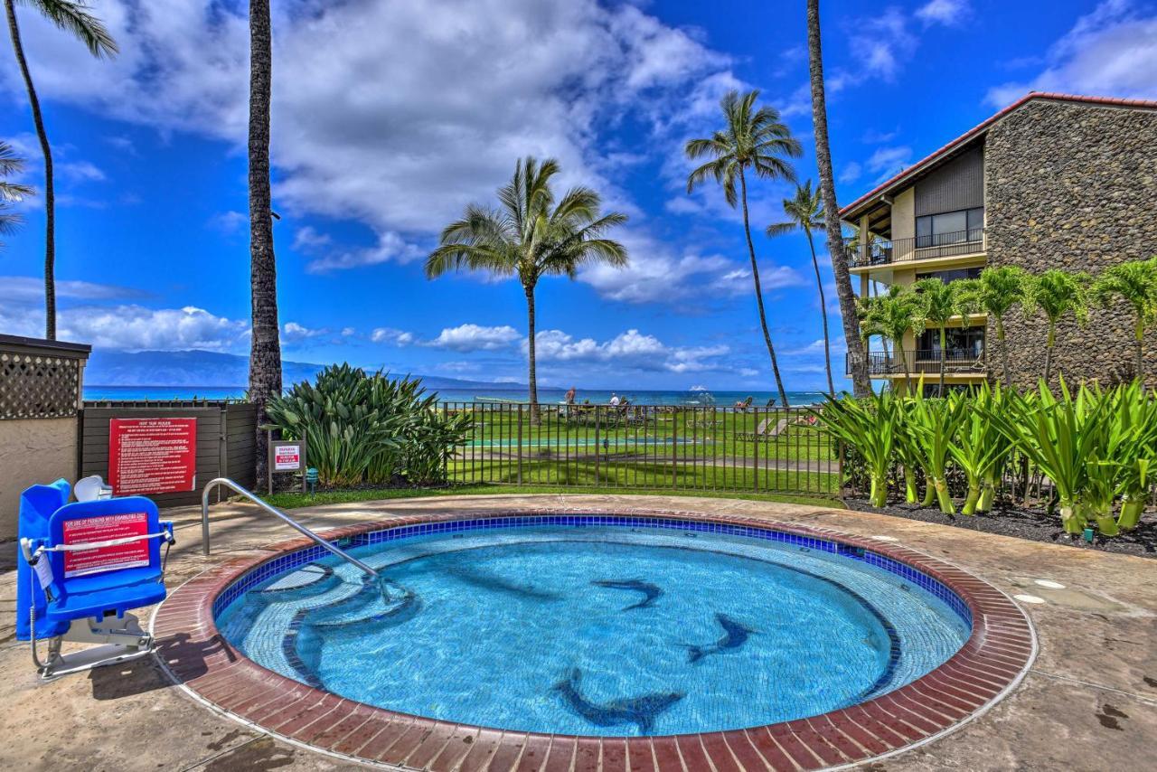 Lahaina Resort Retreat With Pool And Ocean Views! Kahana 외부 사진